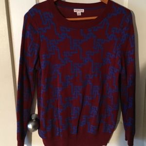 Merona Graphic Sweater